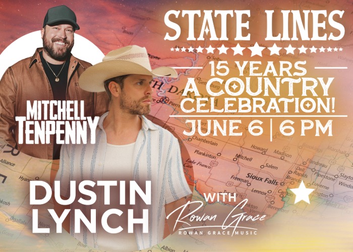 Dustin Lynch W/ Mitchell Tenpenny and Rowan Grace